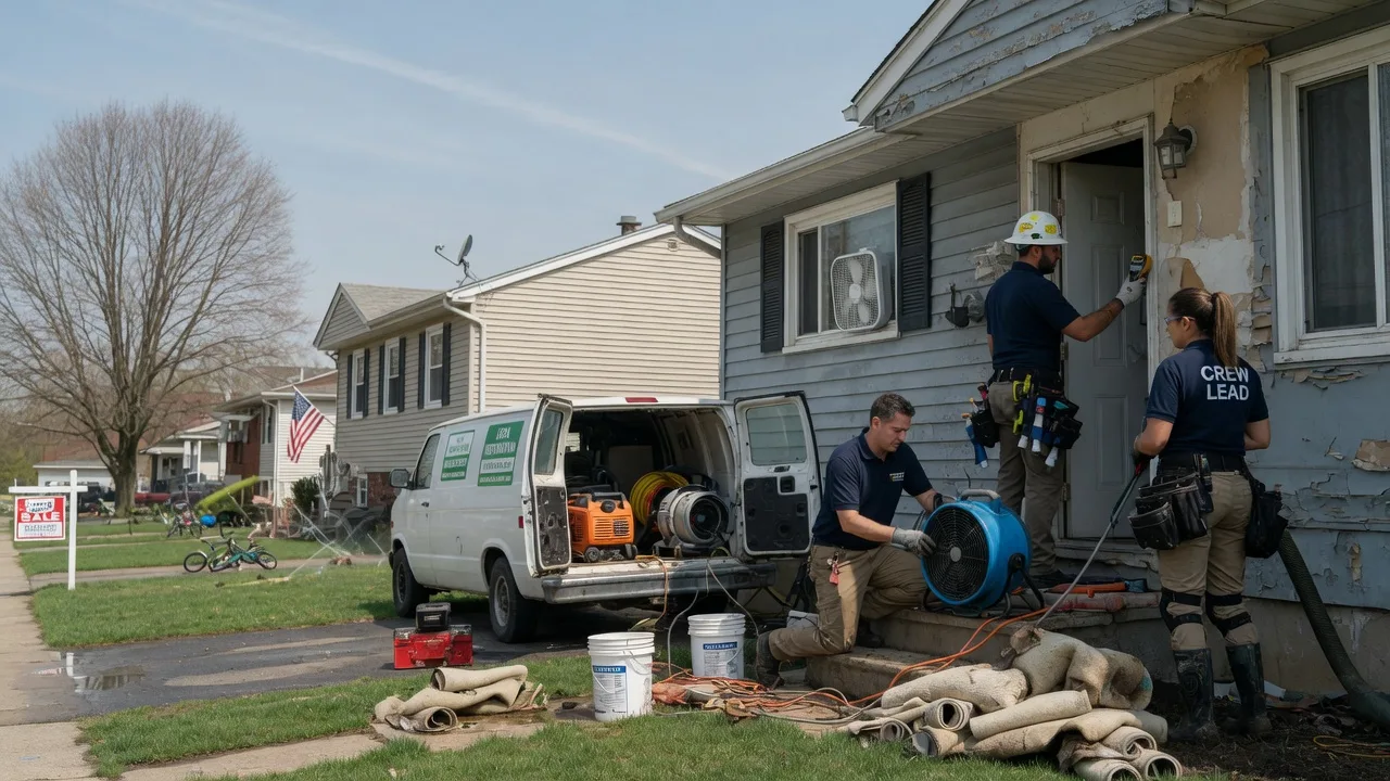 Flood Cleanup in Cotuit, MA near me